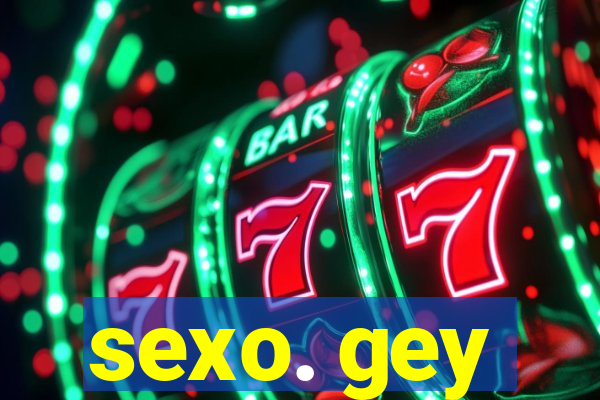 sexo. gey